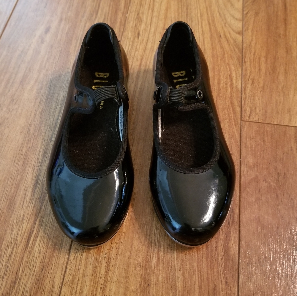 Bloch Techno Tap Black Laceless Tap Shoes Size 9.5